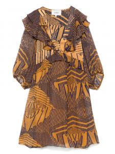 Мини-платье из акации Ba&Sh, коричневый