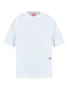 Футболка с принтом орла T-Boggy-T2 DIESEL, белый