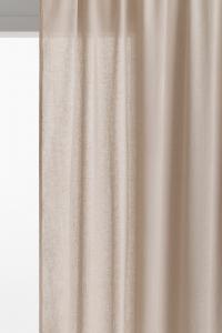Штора H&M Linen Curtain 2-pak, 2 штуки, 120X250 см, темно-бежевый