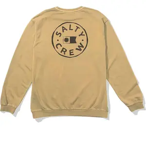 Толстовка Salty Crew Watermark vintage, коричневый