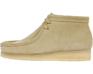 Ботинки Clarks Wallabee Boot низкие замшевые, бежевый
