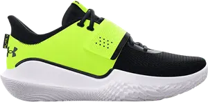 Кроссовки Under Armour Flow FUTR X High-Vis Yellow Black, желтый