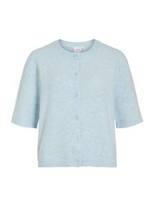 VILA Кардиган 'VILiga' вязаный, светло-голубой