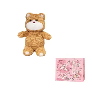 Плюшевая кукла Running Bib Kitten высотой 50 см Dolls and bears dance, золото