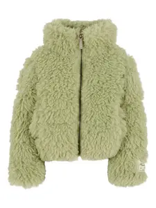 Куртка с воротником-стойкой и текстурой «тедди» Molo