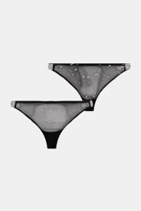 3 пары стрингов Hugo, черный