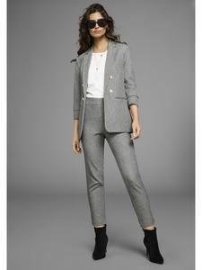 Тканевые брюки Laura Scott, серый