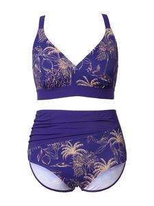Комплект бикини Ulla Popken, темно-синий