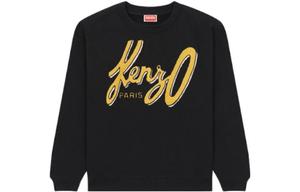 Толстовка женская черная Kenzo