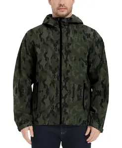 Мужская всесезонная облегченная дышащая куртка с капюшоном Hawke & Co., зеленый