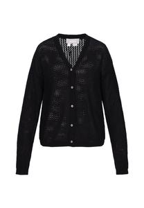 Usha Вязаный кардиган в черном цвете