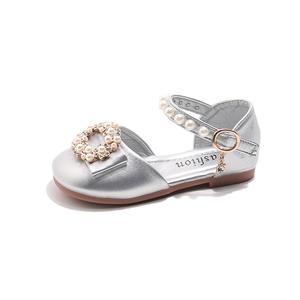 Детские сандалии с низким верхом для детей от 3 до 7 лет TONYBEAR, серебряный