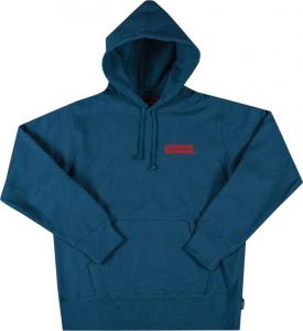 Толстовка Supreme Stop Crying Hooded Sweatshirt 'Blue', синий