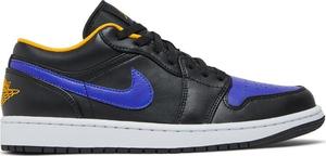 Кроссовки Air Jordan 1 Low Lakers, черный