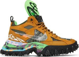 Кроссовки Nike Off-White x Air Terra Forma 'Wheat', загар