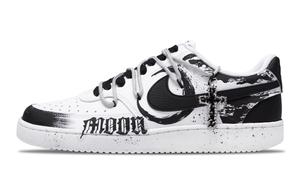 Кроссовки Nike Court Vision 1 Skateboard Shoes Men Low-Top Black White