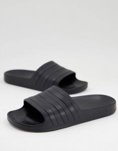 Шлепанцы Adidas Swim Adilette Stripe, черный