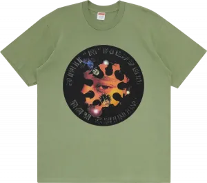 Футболка Supreme Dah Shinin' Tee 'Light Olive', зеленый