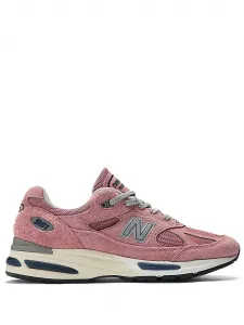 Кроссовки 991v2 New Balance, розовый