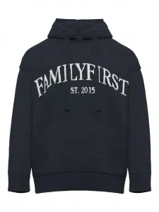 Толстовка с вышитым логотипом Family First, синий