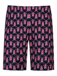 Mey Пижамные штаны 'City Glide' в цвете Marine Blue