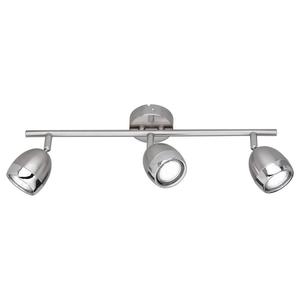 Потолочный светильник Trio Nantes, сталь - серебро - количество языков пламени: 3