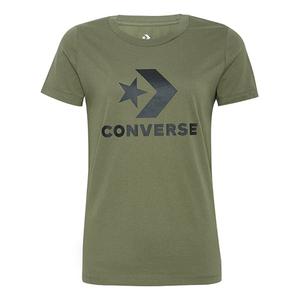Футболка classic logo printing short sleeve grass green Converse, зеленый