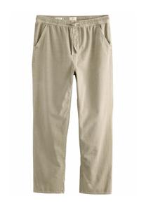 Джинсы прямого кроя ELASTICATED WAIST Next, бежевый