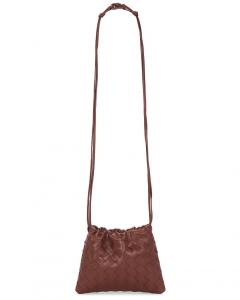 Маленький мешочек для хранения Intrecciato Bottega Veneta, Sapele & Gold