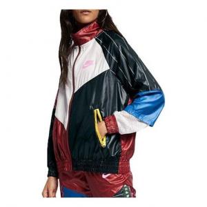 Куртка спортивная повседневная спортивная тканая куртка Nike, красный