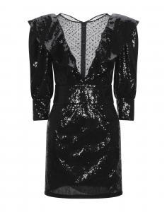 Мини-платье Dundas, черный