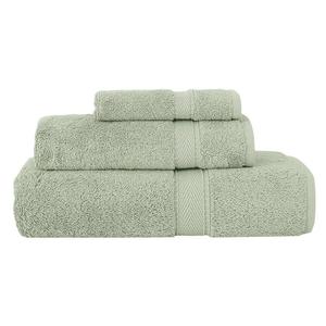 Linum Home Textiles Набор махровых банных полотенец Sinemis из турецкого хлопка, 3 шт., зеленый