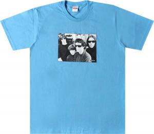 Футболка Supreme The Velvet Underground Tee 'Light Slate', синий