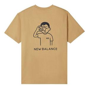 Футболка New Balance x Noritake Unisex Printing Round-neck Yellow, желтый