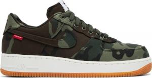 Кроссовки Nike Supreme x Air Force 1 Low Premium '08 NRG 'Camo', коричневый
