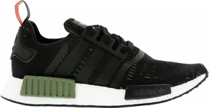 Кроссовки Adidas NMD R1 'Base Green', черный