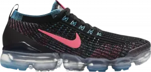 Кроссовки Nike Wmns Air VaporMax Flyknit 3 'Black Hyper Pink Blue', черный