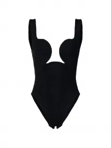 Фактурный купальник Luisa Paramidonna, черный