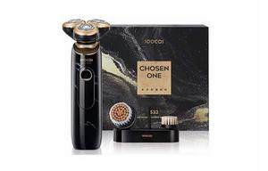 Электрическая бритва S32 Rotary с возможностью мытья под водой, мраморный корпус SOOCAS, черный