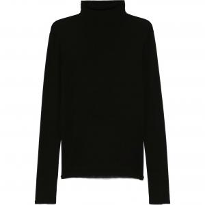 Шелковая футболка JIL SANDER, черный