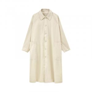 Плащ Muji Idee длинный, светло-фиолетовый