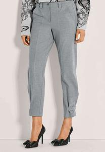 Брюки MADELEINE MID WAIST 7/8-BUSINESS, Stone Grey Melange/Stone