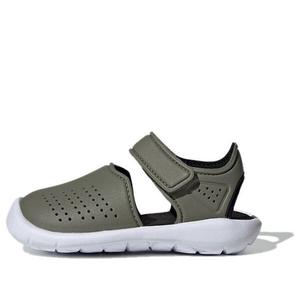 Сандалии fortaswim полоски Adidas, зеленый