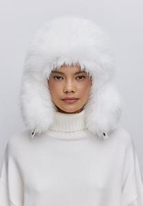Шапка Cesare Gaspari, белый