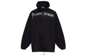 Толстовка Balenciaga с надписью, черный