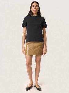 Футболка Jina с круглым вырезом Soaked In Luxury, Black