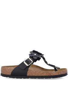 Вьетнамки Birkenstock Gizeh Flower, черный