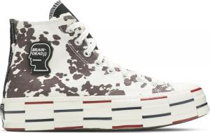 Кроссовки Converse Brain Dead x Chuck 70 Cow Print, белый