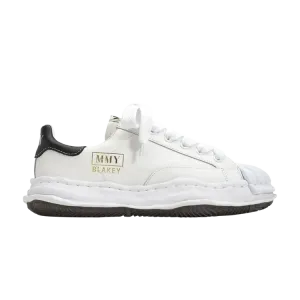 Кроссовки Maison Mihara Yasuhiro Blakey OG Sole Leather Low 'White', белый