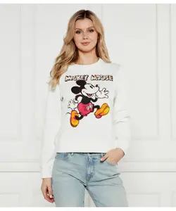 Толстовка Avery Mickey Regular fit Desigual, белый